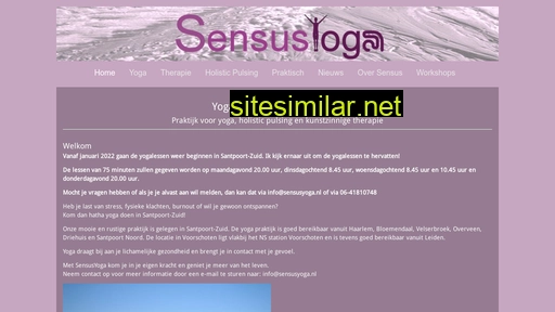 sensusyoga.nl alternative sites