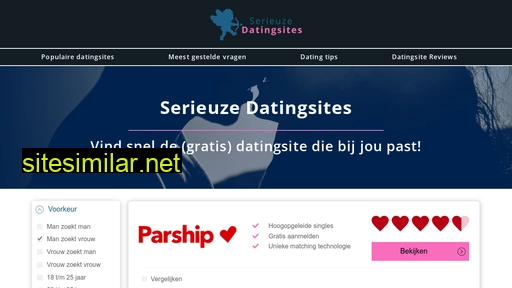 serieuze-datingsites.nl alternative sites