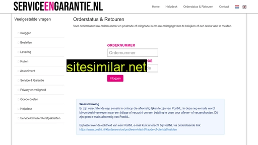 serviceengarantie.nl alternative sites