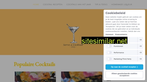 Serve-a-cocktail similar sites