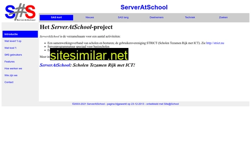 serveropschool.nl alternative sites