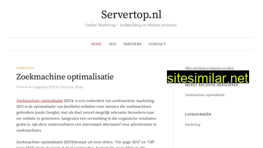 Servertop similar sites