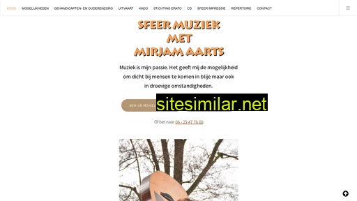 sfeermuziekmetmirjam.nl alternative sites