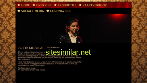 sgdbmusical.nl alternative sites