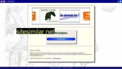sgwlive.nl alternative sites