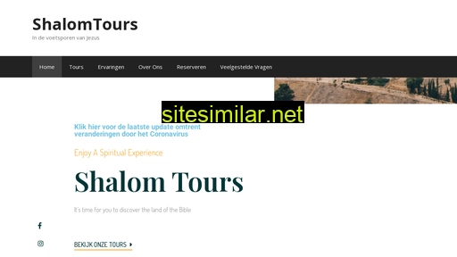 shalomtours.nl alternative sites