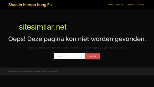 shaolinkempokungfuweert.nl alternative sites