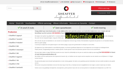 Sheaffernederland similar sites