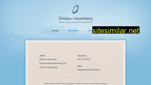 shiatsuhazenberg.nl alternative sites