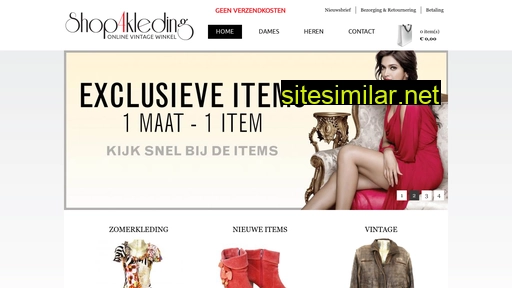shop4kleding.nl alternative sites