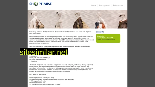 shoptimise.nl alternative sites