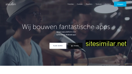 shoutem.nl alternative sites