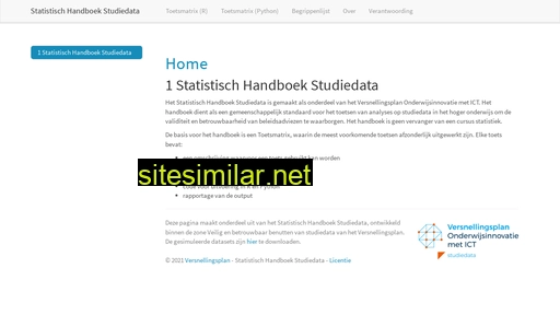 sh-studiedata.nl alternative sites