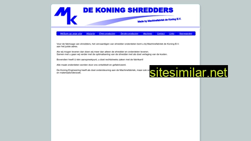 shredders.nl alternative sites