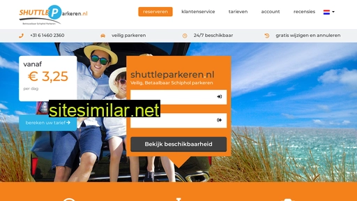 shuttleparkeren.nl alternative sites