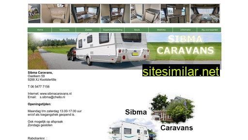 sibma-caravans.nl alternative sites