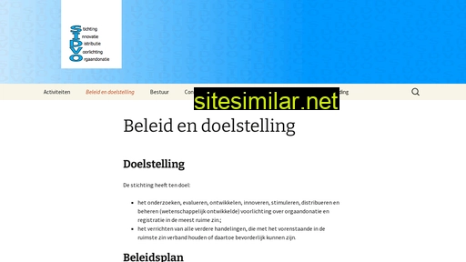 sidvo.nl alternative sites