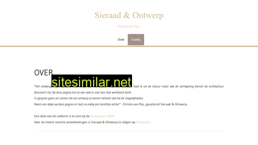 sieraad-ontwerp.nl alternative sites