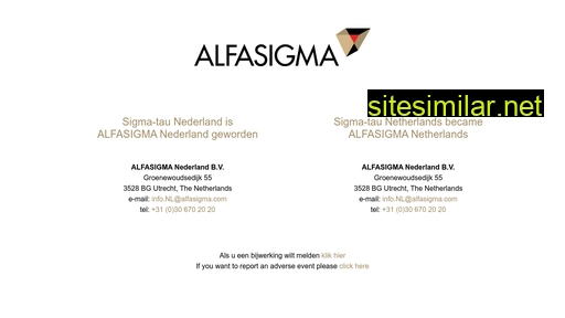 sigma-tau.nl alternative sites