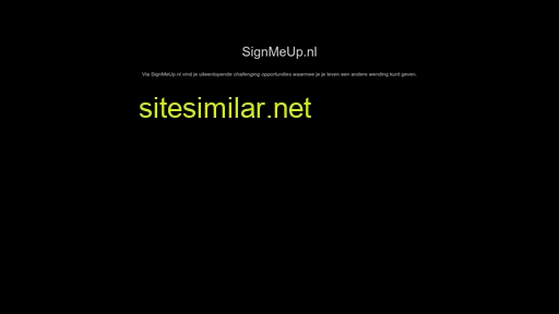 signmeup.nl alternative sites