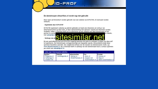 silmarillion.nl alternative sites