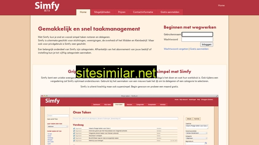 simfy.nl alternative sites