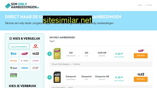 simonlyaanbiedingen.nl alternative sites