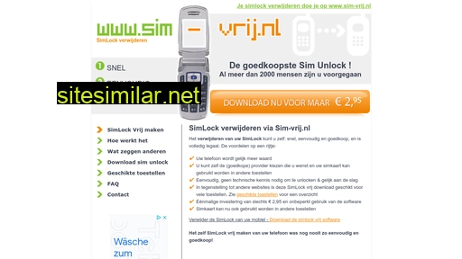 sim-vrij.nl alternative sites