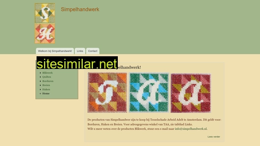 simpelhandwerk.nl alternative sites