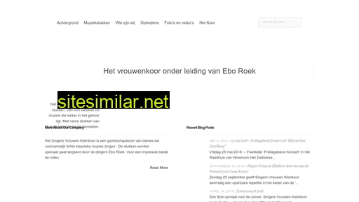 singersvrouwenkleinkoor.nl alternative sites