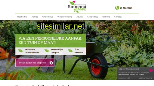 sinnemagardens.nl alternative sites