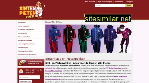 sintenpietenwinkel.nl alternative sites