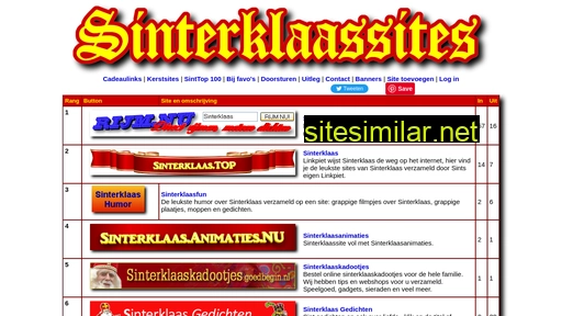 sinterklaassites.nl alternative sites