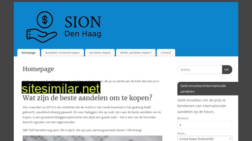 siondenhaag.nl alternative sites
