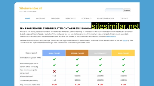 siteinventor.nl alternative sites