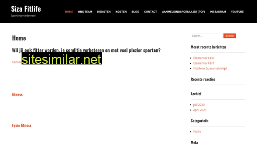 siza-fitlife.nl alternative sites