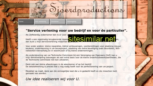 sjoerdproductions.nl alternative sites