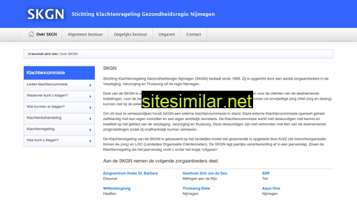 skgn.nl alternative sites