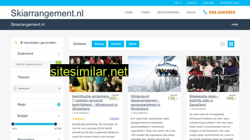 skiarrangement.nl alternative sites