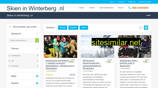 skieninwinterberg.nl alternative sites