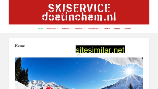 Skiservicedoetinchem similar sites