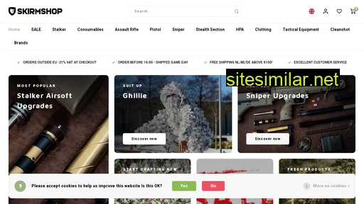 skirmshop.nl alternative sites