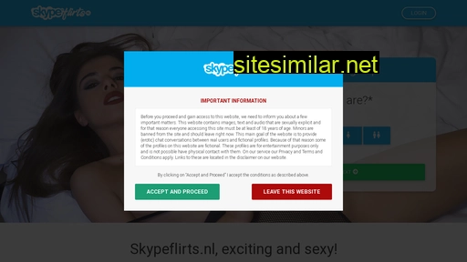 skypeflirts.nl alternative sites