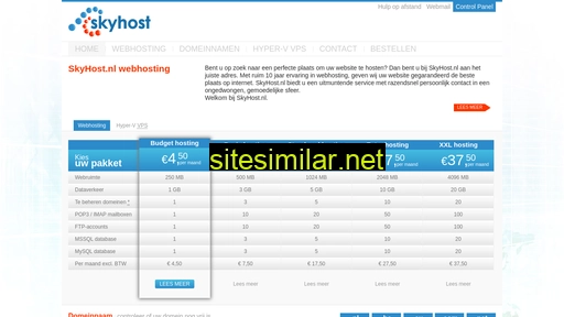 skyhost.nl alternative sites