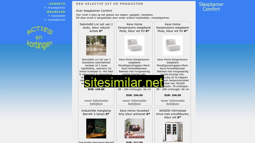 slaapkamer-comfort.nl alternative sites