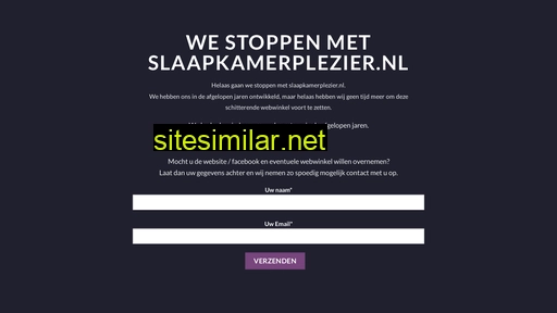 slaapkamerplezier.nl alternative sites
