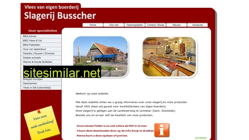 slagerijbusscher.nl alternative sites