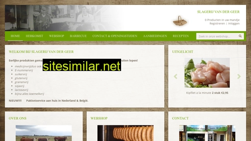 slagerijvandergeer.nl alternative sites