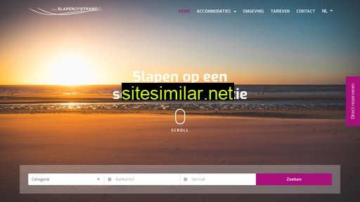 slapenopstrand.nl alternative sites