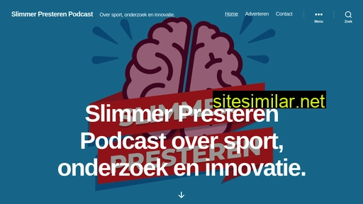 slimmer-presteren-podcast.nl alternative sites